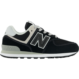 New Balance Little Kid's 574 Core - Black with White