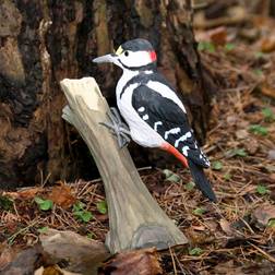 Wildlife Garden DecoBird Större Hackspett Dekorationsfigur