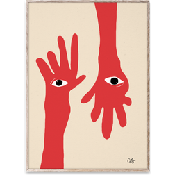 Paper Collective Hamsa Hands 30 x 40 cm Plakat 30x40cm