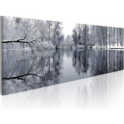 Arkiio landskap vinter 120x40 Tavla