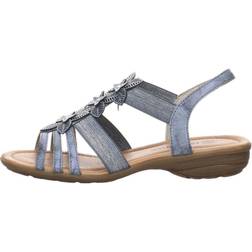 Remonte R6853-14 Paribuck Leather Womens Comfortable Sandals