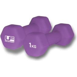 Urban Fitness Hex Dumbbells (Pair) 2 x 1kg