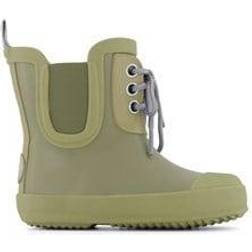 Wheat Gamma Rubber Boots - Heather Green