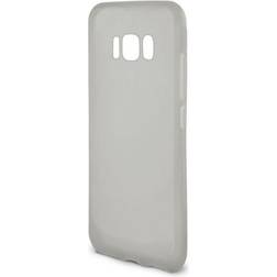 Ksix Custodia Antibatterica Flex Sense Grigia per Samsung Galaxy S8 Plus