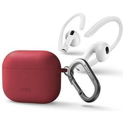 Uniq Case Nexo Apple AirPods 3 Ear Hooks Silicone red/coral