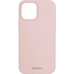 Onsala iPhone 12/12 Pro silikonecover (sand pink)