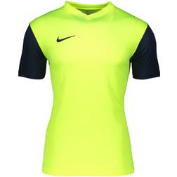 Nike Men's Tiempo T-Shirt, Volt/Midnight Navy/Black