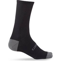 Giro Hrc Merino Cykelstrumpa Vinter High rise Str.XL/46-50 Svart/Charcoal