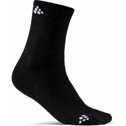 Craft Warm Mid 2-Pac Socks - Black