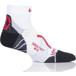 UYN Run Super Fast Laufsocken - White/Red