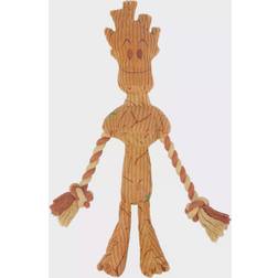 Marvel Marvel 's Groot Plush with Rope Squeaky Dog Toy