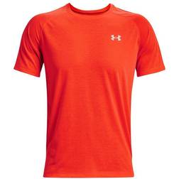 Under Armour Ua Streaker Ss Phoenix Fire - Rød
