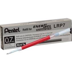 Pentel Energel Refill Rollerpen Perm. Rød