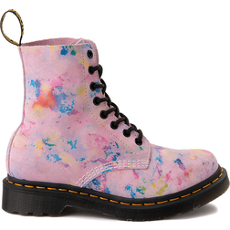 Dr. Martens 1460 Pascal Confetti Suede Lace Up - Pink/Multi