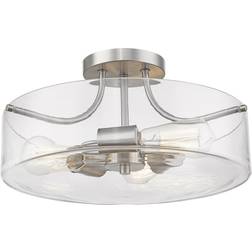 Z-Lite Delaney 3L Ceiling Flush Light 15"