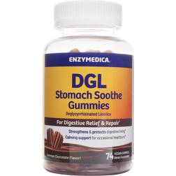 Enzymedica DGL Stomach Soothe Gummies German Chocolate
