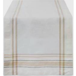 Design Imports Chambray Bordsduk Vit (274.32x35.56cm)
