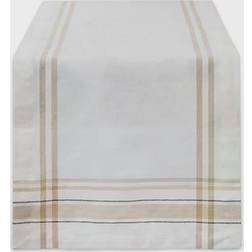 Design Imports Chambray Tablecloth White (274.32x35.56)