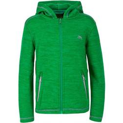 Trespass Kid's Shaw Full Zip Hoodie - Green