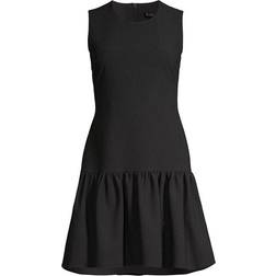 Black Halo Marlee Drop Waist Minidress - Black