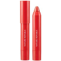 Nature Republic By Flower Eco Crayon Lip Velvet #02 Pink Breeze