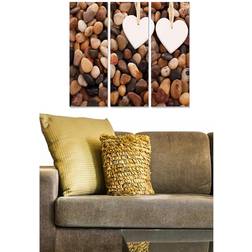 Furniturebox Canvastavla Love 3-pack 1721023 20x50cm Tavla