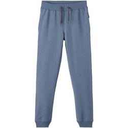 Name It Brushed Sweat Pant - China Blue (13153665)