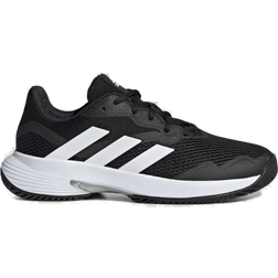 adidas CourtJam Control W - Core Black/Cloud White/Silver Metallic