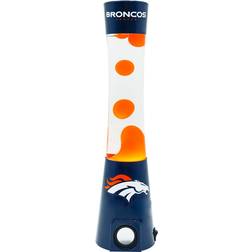 Sporticulture Denver Broncos Magma Lamp with Bluetooth Speaker