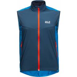 Jack Wolfskin Tourer Softshell Vest - Blue