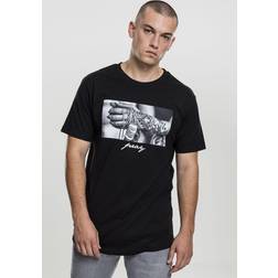 Mister Tee Maglietta 'Pray' - Grigio Chiaro / Nero / Bianco