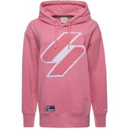 Superdry Sweatshirt À Capuche Oversize Femme - Noir