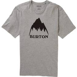 Burton T-shirt À Manches Courtes Coupe Classique Mountain High - Gray Heather