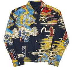 Evisu Vint Print Jkt Sn22