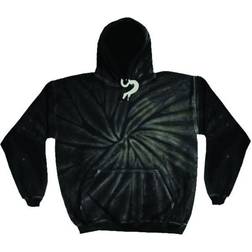 Colortone Sudadera con capucha Spider Tie Dye - Verde