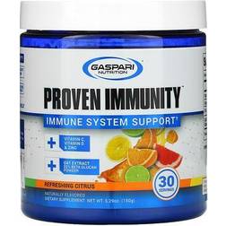 Gaspari Nutrition Proven Immunity Refreshing Citrus 30 Servings Immune System Support