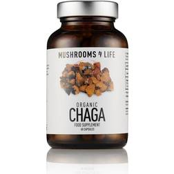 Mushrooms4Life Chaga Capsules 60 Caps 60 pcs