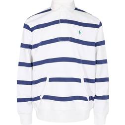 Polo Ralph Lauren Rugby Men's Striped Sweatshirt White/Light Navy Male