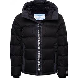 Superdry Mountain Pro Racer Puffer Jacket - Black