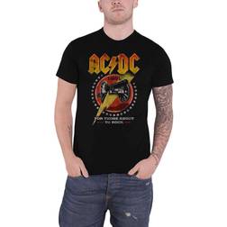 AC/DC AC/DC: Unisex T-Shirt/For Those About To Rock (Large)