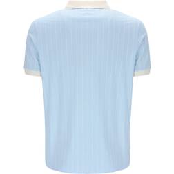 Fila Klassisches Gestreiftes Vintage-Poloshirt - Blau