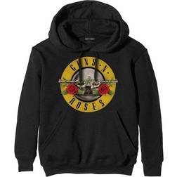 Guns N' Roses Unisex Pullover Classic Logo Hoodie - Black