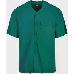 Urban Classics Chemise À Manches Courtes - Viscose Camp Green