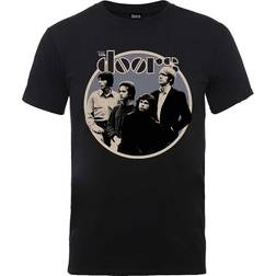 OS Doors Unisex Retro Circle T-Shirt - Black