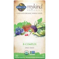 Garden of Life Mykind Organics Vitamin B Complex 30 stk