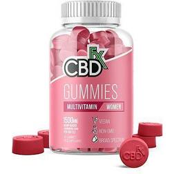 CBDfx Multivitamínové CBD Vegan Gummies 1500 mg 60 ks 60 pcs