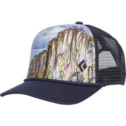 Black Diamond Flat Bill Trucker Hat - Grijs