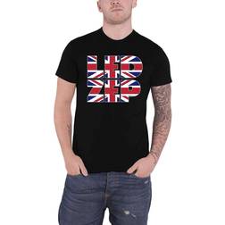 Led Zeppelin: Unisex T-Shirt/Union Jack Type (Medium)