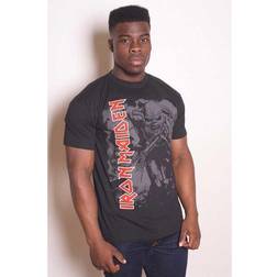 Iron Maiden Unisex T-Shirt/Hi-Contrast Trooper (Medium)