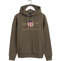 Gant Archive Shield Hoodie - Racing Green